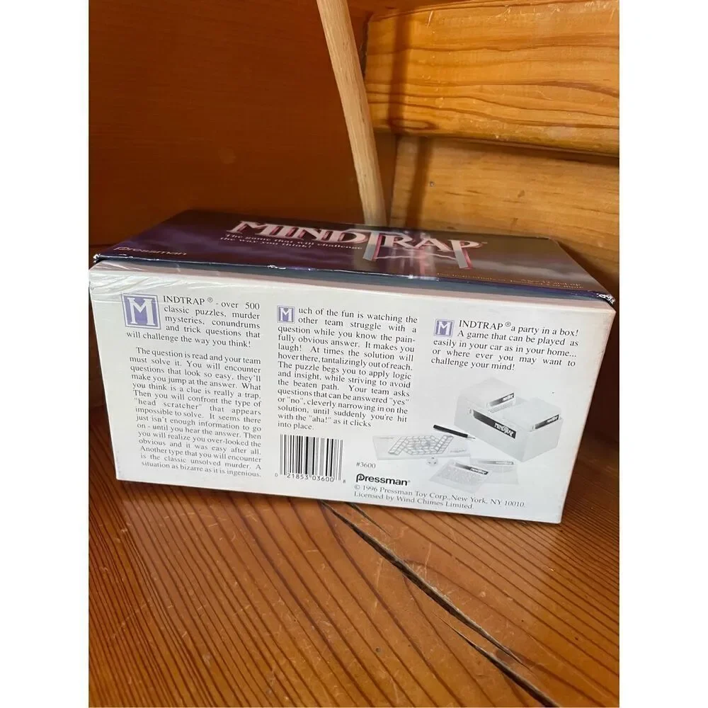 Vintage Mind Trap Game by Pressman
